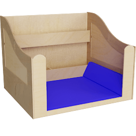 Perspective view of Wintergreen Reading Nook