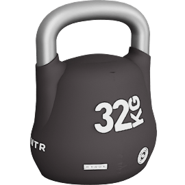 Perspective view of CENTR x HYROX Competition Octo Kettlebells