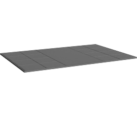 Perspective view of Stand Alone Platform 60mm
