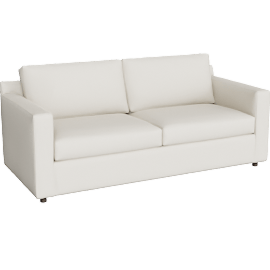 Perspective view of Barrett II 78.25" Track Arm Queen Sleeper Sofa
