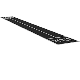 Perspective view of CENTR x HYROX Official Competition Perform Turf