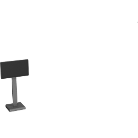 Perspective view of Technogym Visio Self Standing