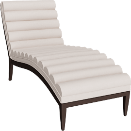 Perspective view of Hendrik Channel Chaise
