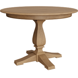 Perspective view of Cameron 42" Dining Table