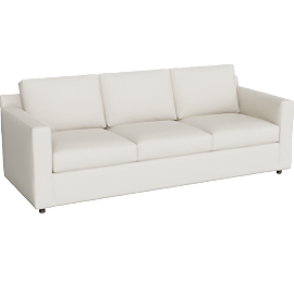 Perspective view of Barrett II 91" Track Arm Sofa