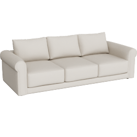 Perspective view of Gather Deep 99" Grande Sofa