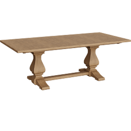 Perspective view of Cameron Extension Dining Table