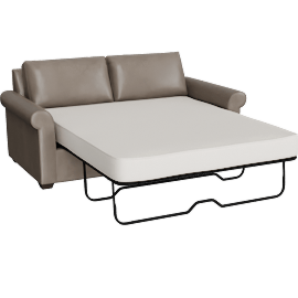Perspective view of Spencer RA LTR Full Sleeper (Leather)