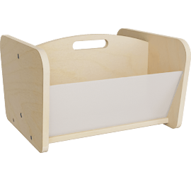 Perspective view of Book and Bin Storage