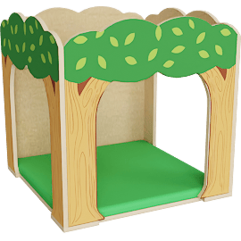 Perspective view of Toddler Treehouse Hideaway