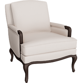 Perspective view of Amalia Chair