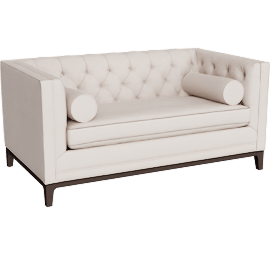 Perspective view of Anderson 65" Loveseat