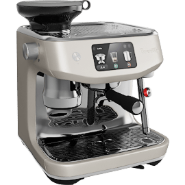 Perspective view of Breville ® Oracle ® Jet Automatic Espresso Machine in Almond Nougat