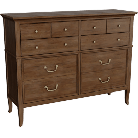 Perspective view of Paeton Cherry Chest